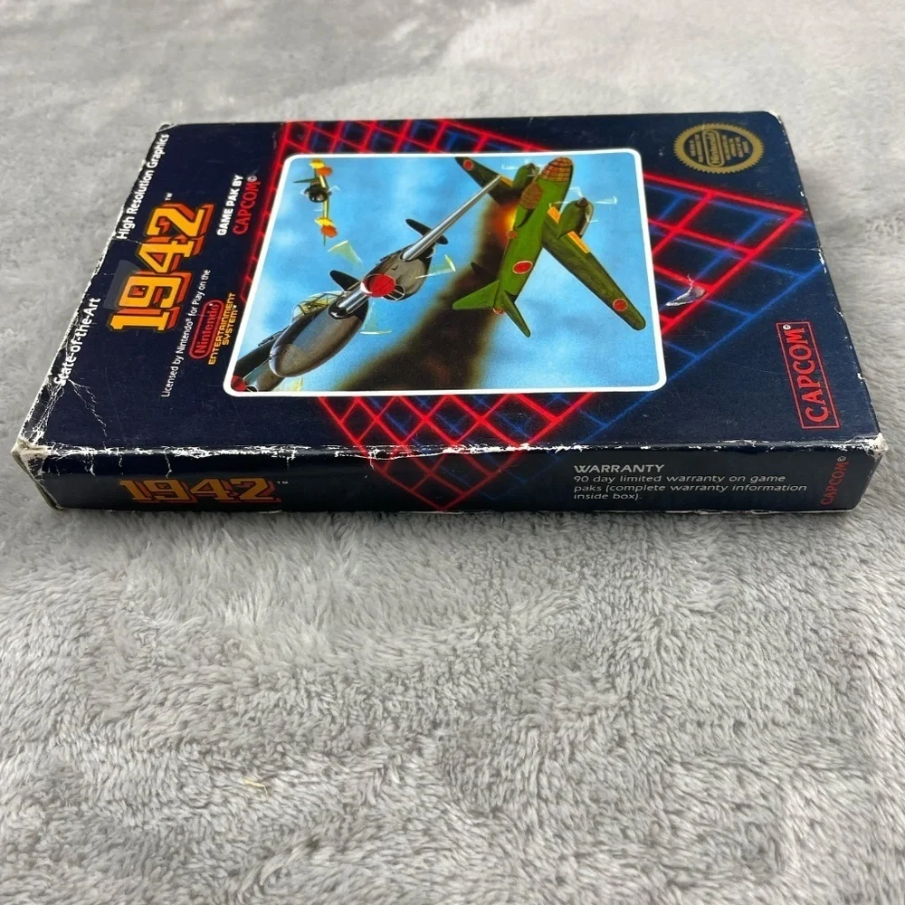 1942 Nintendo NES Authentic Original BOX ONLY